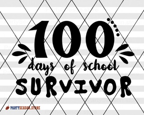 100 days of school survivor Party Season store 2